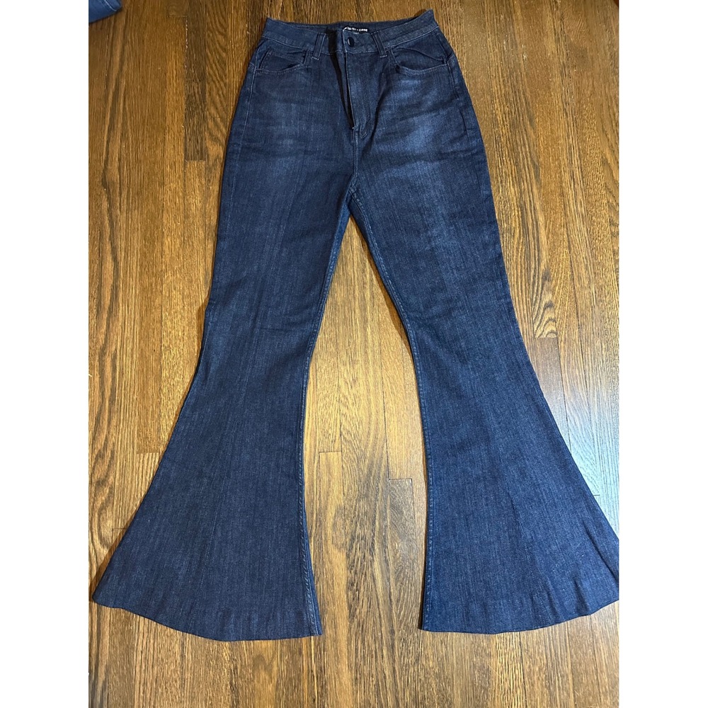 Lee Body Optix x Cushnie High Rise Straight Leg Jeans Dark Wash Size 30/10(13)